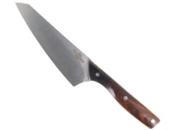 TwoSun Santoku Kitchen Knife 14c28n Steel Blade Wood Handle TS912