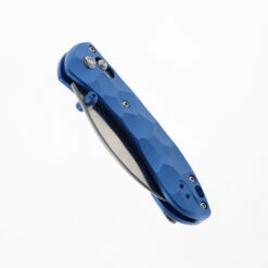 WMK Exclusive Vosteed Mini Nightshade Blue Sculpted Aluminum Handle Pocket Knife Satin 154CM Steel A0212 -Knives Store VOSTEED MINI NIGHTSHADE BLUE 01 39144.1708116345