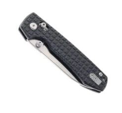 WMK Exclusive Vosteed Raccoon Crossbar Lock Folding Knife Black Micarta Frag Handle 14C28N Plain Edge Satin Finish RCCWM1 -Knives Store VOSTEED RACCOON CB BLACK MICARTA 01 88654.1692206116