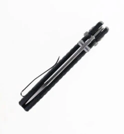 WMK Exclusive Vosteed Raccoon Crossbar Lock Folding Knife Black Micarta Frag Handle 14C28N Plain Edge Satin Finish RCCWM1 -Knives Store VOSTEED RACCOON CB BLACK MICARTA 02 39337.1692206116