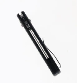 WMK Exclusive Vosteed Raccoon Crossbar Lock Folding Knife Black Micarta Frag Handle 14C28N Plain Edge Satin Finish RCCWM1 -Knives Store VOSTEED RACCOON CB BLACK MICARTA 04 33504.1692206116