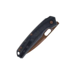 WMK Exclusive Vosteed Psyop Folding Knife Black Micarta Handle Elmax Copper PVD Finish A2216 -Knives Store Vosteed 221604 95261.1738785284