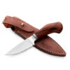 Lion Steel Willy Fixed Blade Knife Santos Wood Handle M390 Plain Edge Satin Finish WL1 ST -Knives Store WST 93163.1696273495