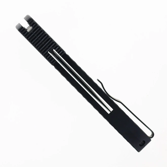 Pro-Tech Emerson Auto Knife Black Aluminum Handle 20CV Spearpoint Plain Edge PTE7A05-20CV 7 Pro-Tech Emerson Auto Knife Black Aluminum Handle 20CV Spearpoint Plain Edge PTE7A05-20CV - Image 5