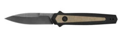 Kershaw Launch 15 Auto Knife Tan/Black Aluminum/Micarta Handle CPM MagnaCut Spear Point Plain Edge 7950