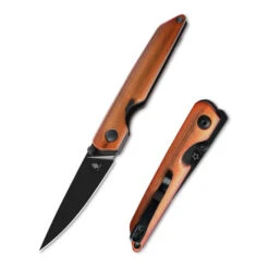 Kizer Shot Folding Knife Copper Aluminum Handle 154CM Plain Edge V3677C1 -Knives Store am 1 07498.1733244927