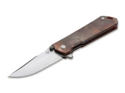 Boker Kihon Folding Knife Copper Handle D2 Plain Edge 01BO165