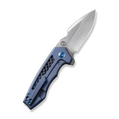 WE Harpen Folding Knife Blue Titanium Handle 20CV Modified Drop Point Plain Edge Hand Rubbed Satin Finish WE23019-2 -Knives Store db6e9070 d514 4766 83c6 2433424b9792 31598.1705958723