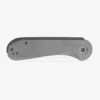 Flytanium Contoured Titanium Scales For CIVIVI Elementum Knife Titanium Stonewash FLY-0877