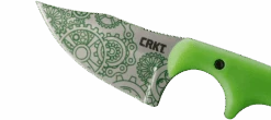 CRKT Minimalist Bowie Gears Fixed Blade Knife Glow In The Dark Green Polypropylene Handle Plain Edge Satin Finish CRKT2387G -Knives Store f1acd855 39f4 4342 9ff4 481d9a6ca231 44617.1612795372