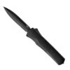A5 Spear Point Out The Front Automatic Pocket Knife Black Aluminum Handle Dagger Plain Black Blade -Knives Store f748c317 cd3d 469c 9daa 56fb19532838 75879.1750345218