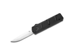 Boker Mini Kalashnikov OTF Auto Knife Black Aluminum Handle D2 Plain Edge 06EX358