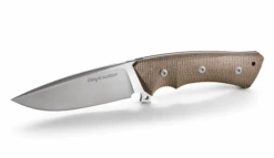 Viper Gianghi GG Fixed Blade Knife Brown Jute Micarta Handle N690 Plain Edge Stonewash Finish V4882IM -Knives Store v4882im gianghi gallery 05 78087.1693249571