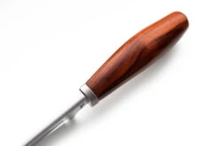 Lion Steel Willy Fixed Blade Knife Santos Wood Handle M390 Plain Edge Satin Finish WL1 ST -Knives Store willy santos wood view from top 88239.1696273494